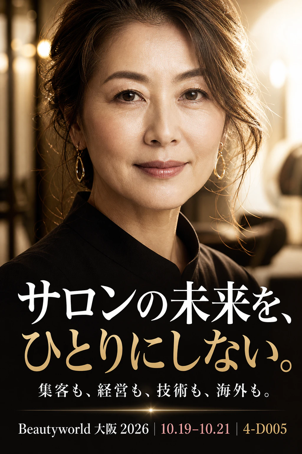 Beautyworld 大阪 2026 サロンの未来を、ひとりにしない。
